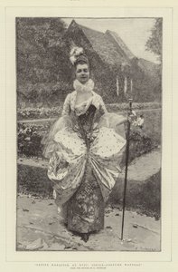 Little Marquise, syttende århundre, Watteau-kostyme